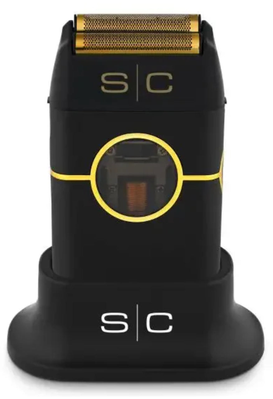 StyleCraft Instinct Metal Double Foil Shaver Black/Gold