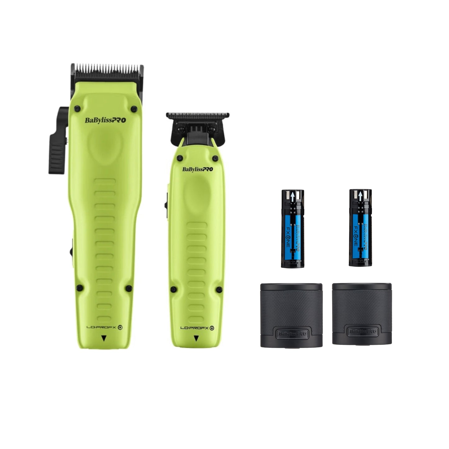 Babyliss FXONE Neon yellow Lo-Pro Combo (with 2 free batteries & 2 charging base)
