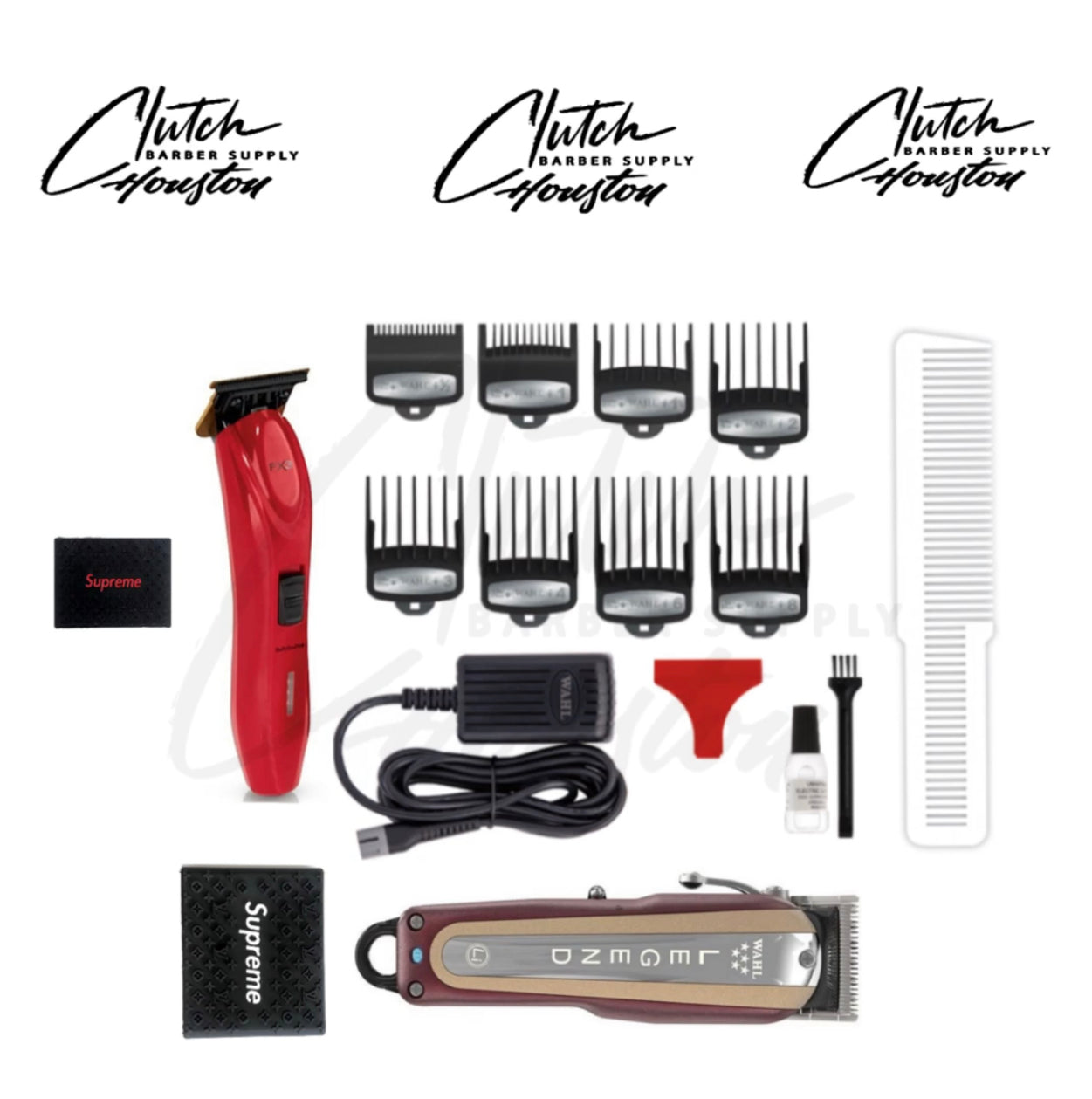 Wahl cordless legends, Babyliss FX3 Trimmer, 2 supreme clipper grips