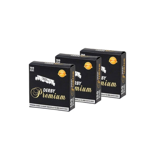 3 - derby premium razors