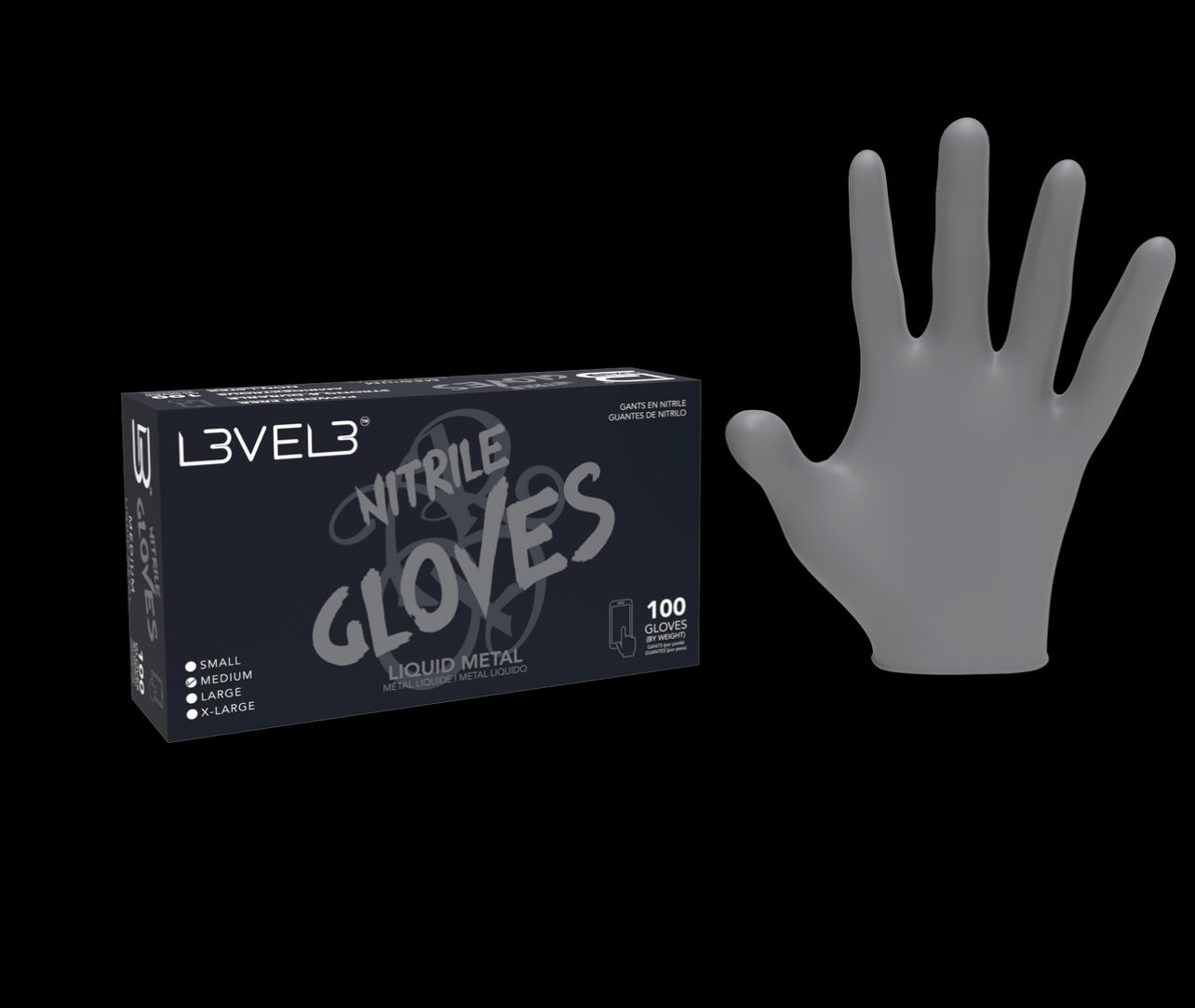 NITRILE GLOVES - 100 PACK