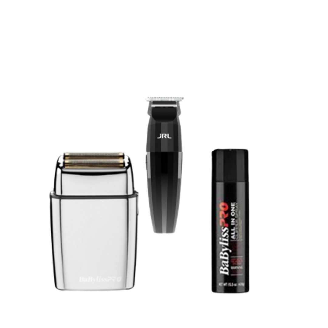 JRL 2020T TRIMMER, FX SHAVER, FREE BABYLISS DISINFECTANT