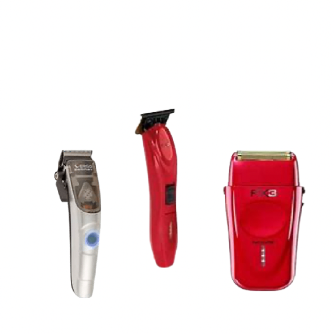 GAMMA ERGO-X CLIPPER, FX 3 TRIMMER, FX 3 SHAVER