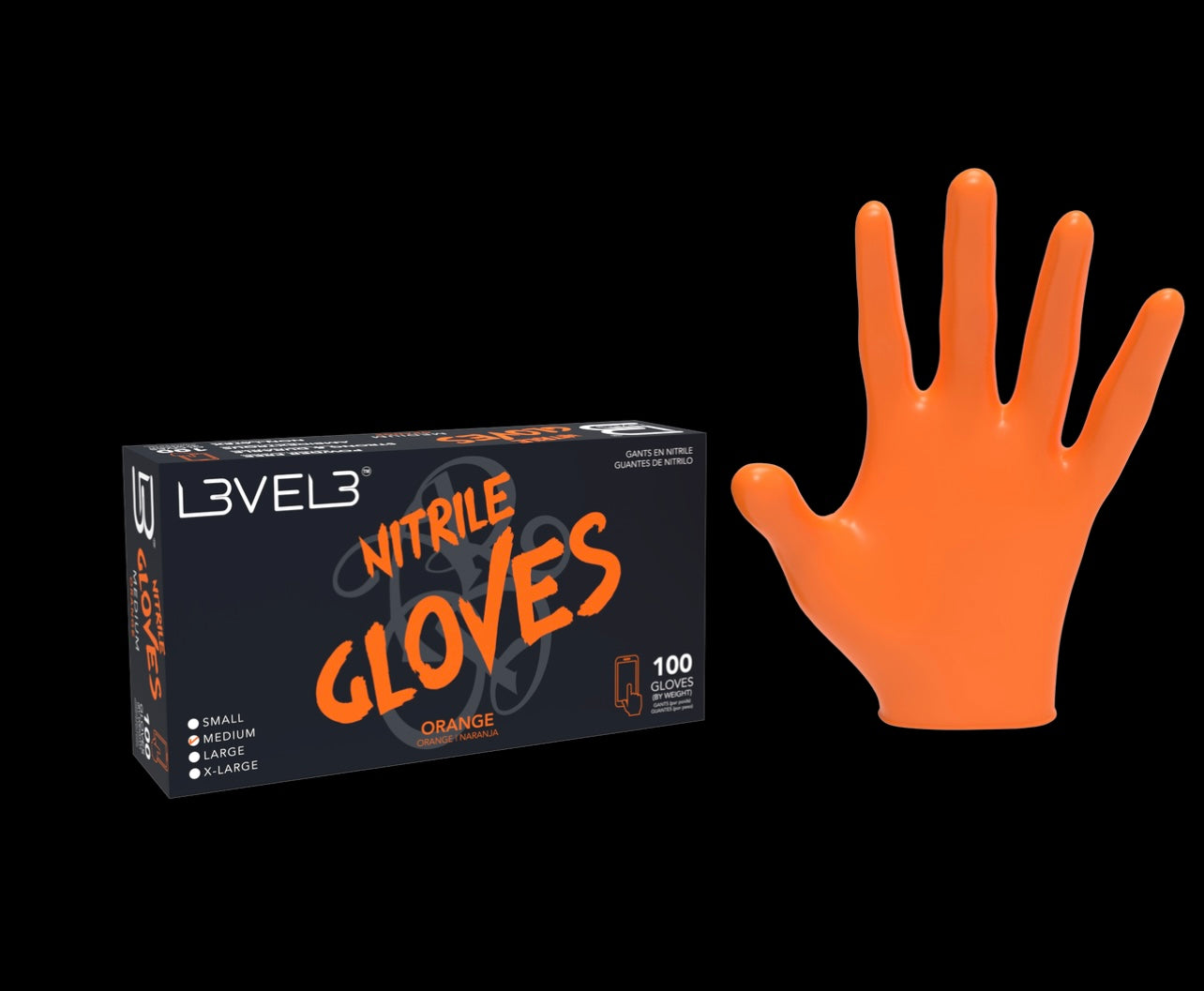 NITRILE GLOVES - 100 PACK
