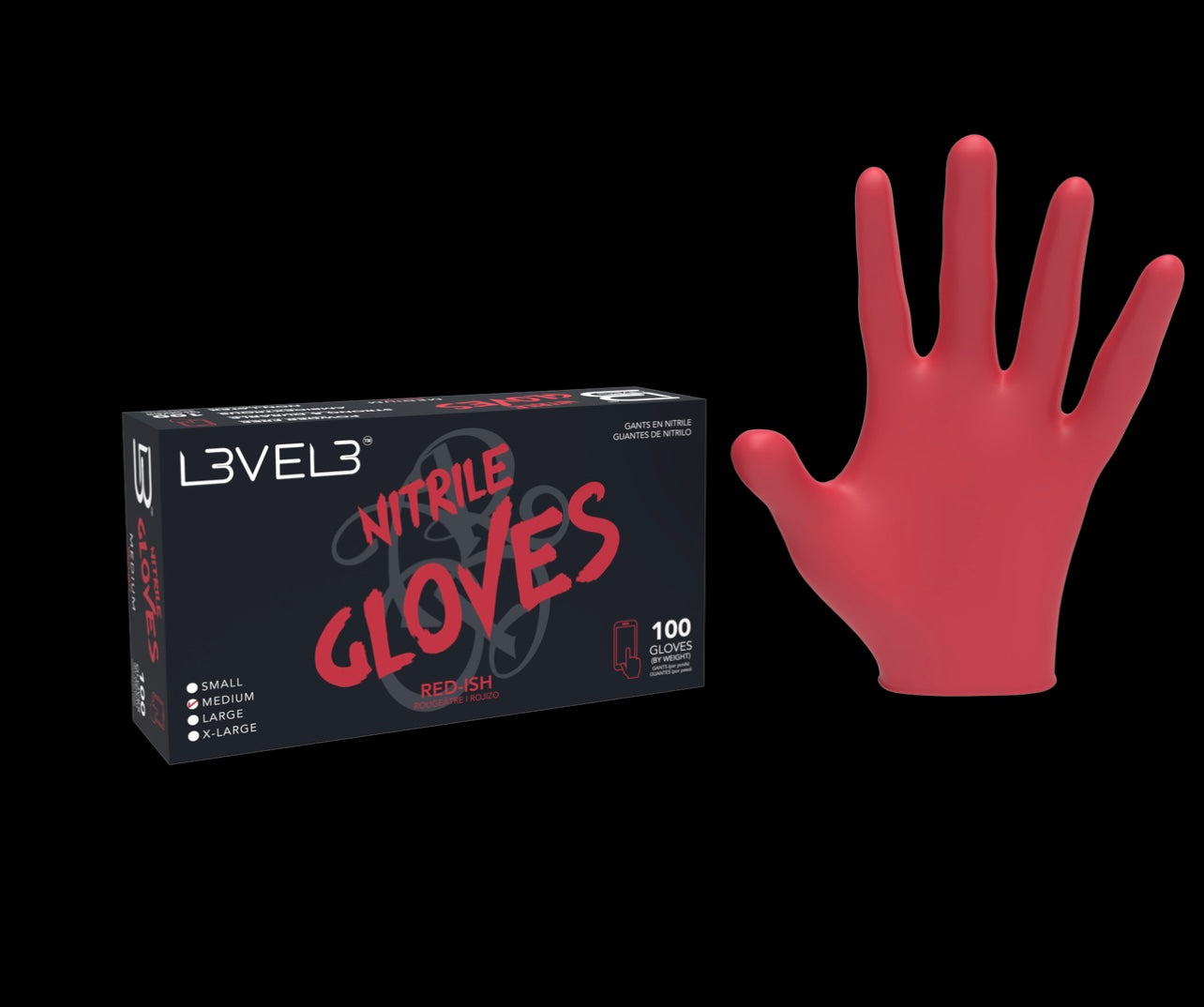 NITRILE GLOVES - 100 PACK