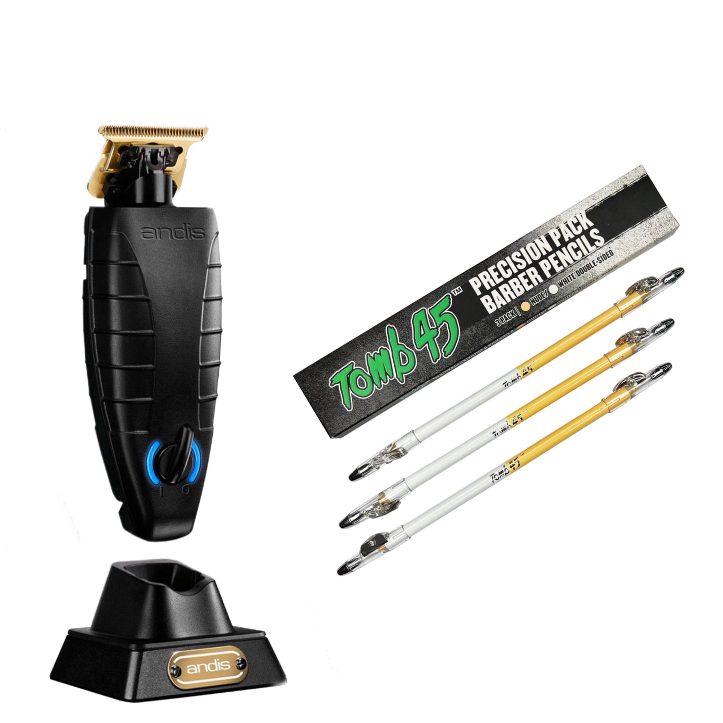 Andis cordless gtx & Tomb45 pencils