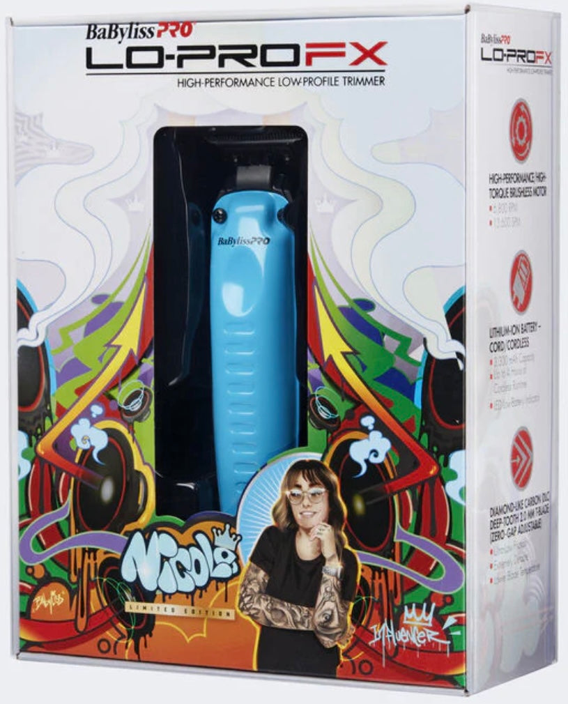 Babyliss Lo-Pro FX Cordless Trimmer - Limited Edition Influencer Collection - Nicole Renae