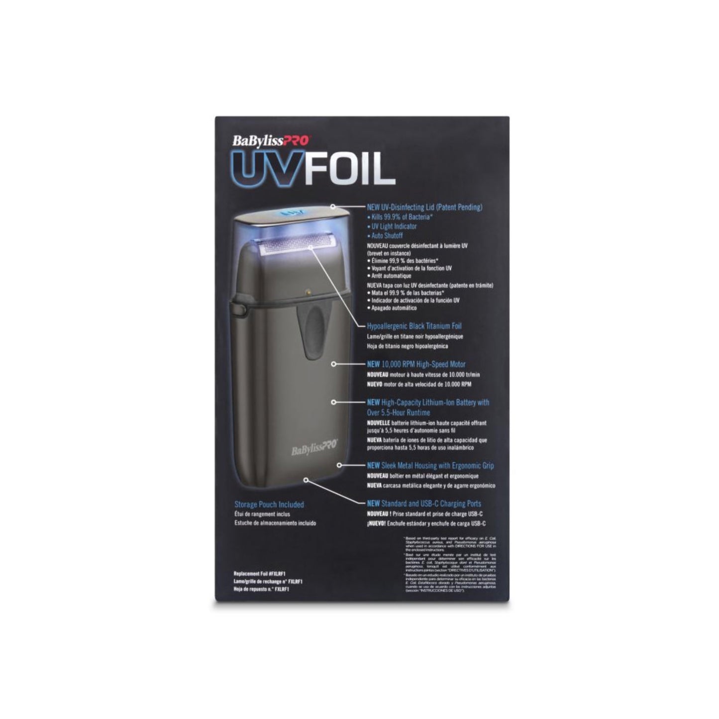 Babyliss UV (Single) Foil Shaver FXLFS1