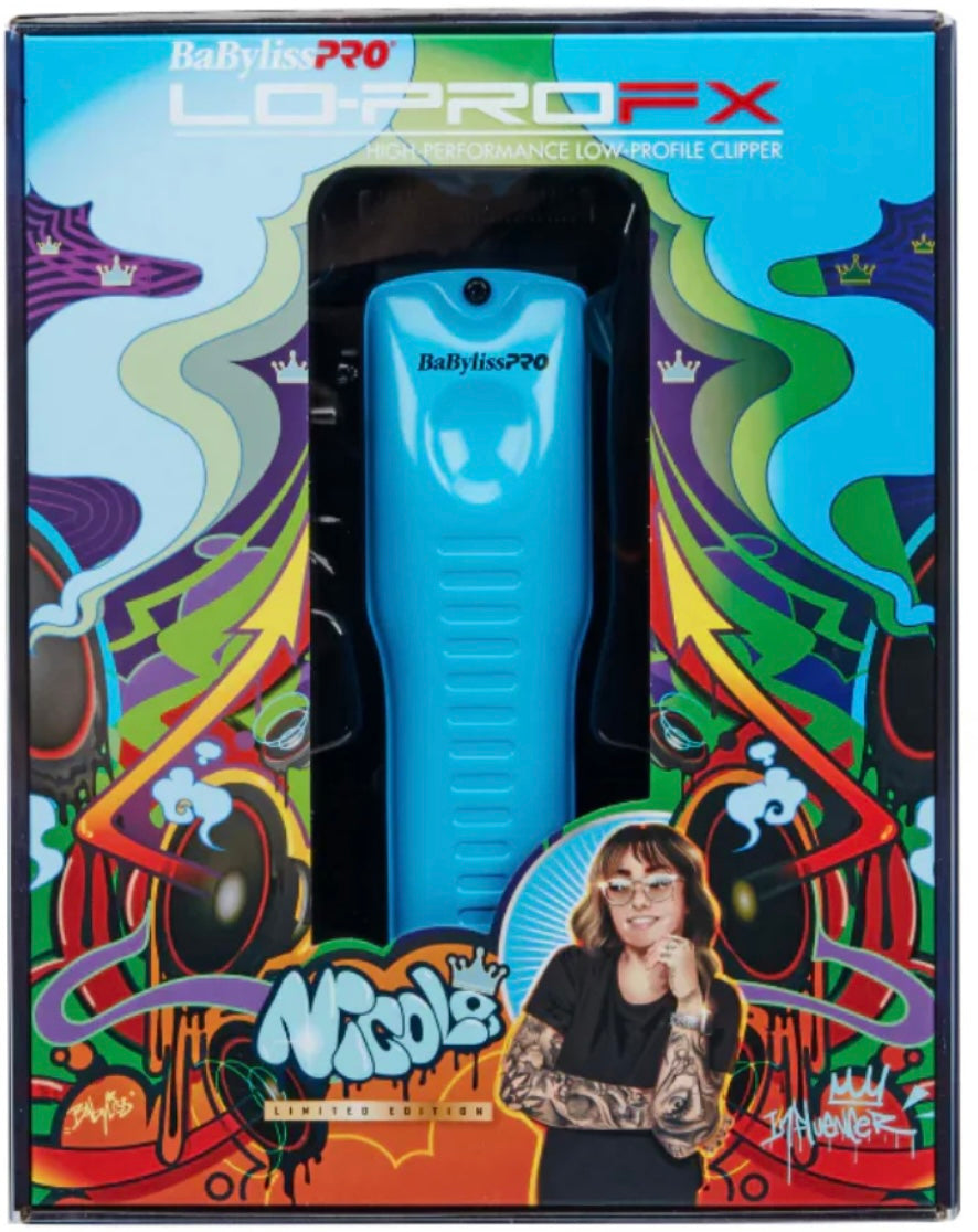 Babyliss Lo-PRO FX Cordless Clipper - Limited Edition Influencer Collection - Nicole Renae