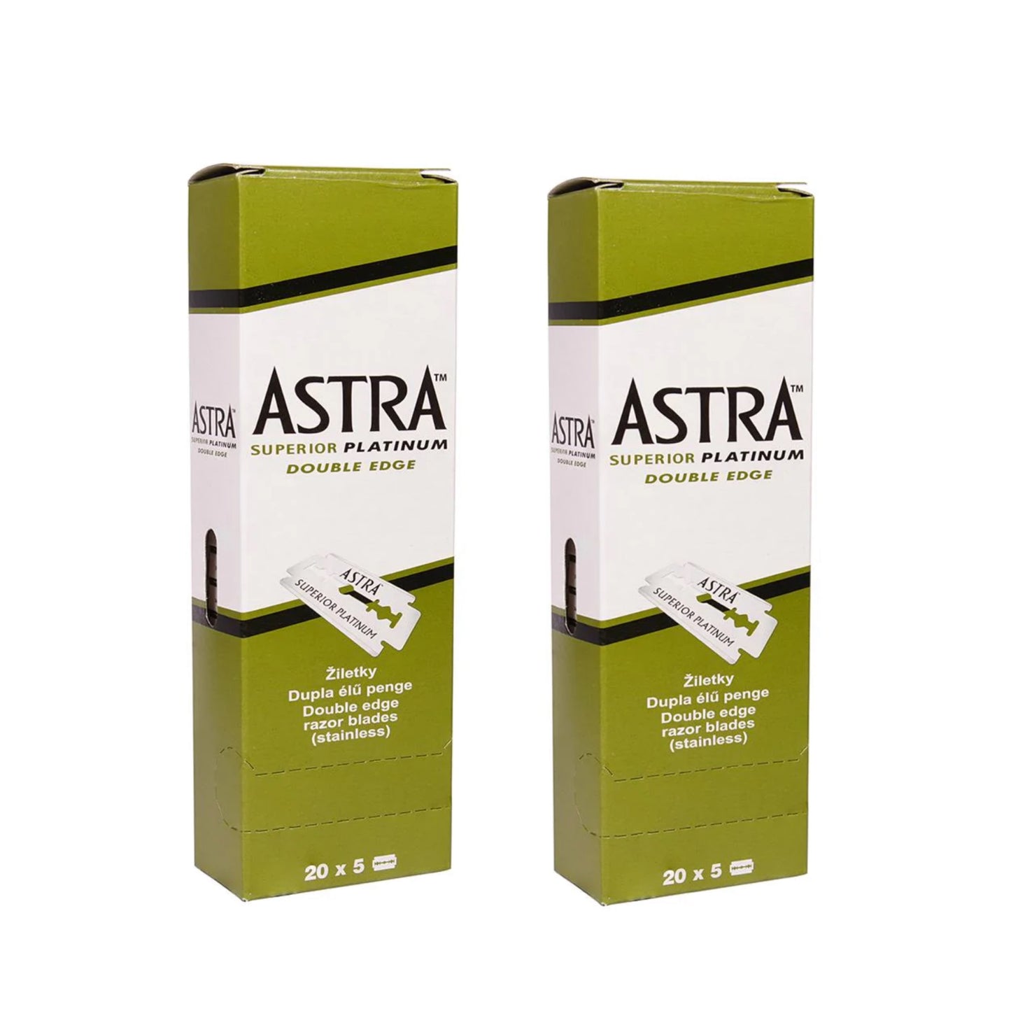 2 - Astra razors