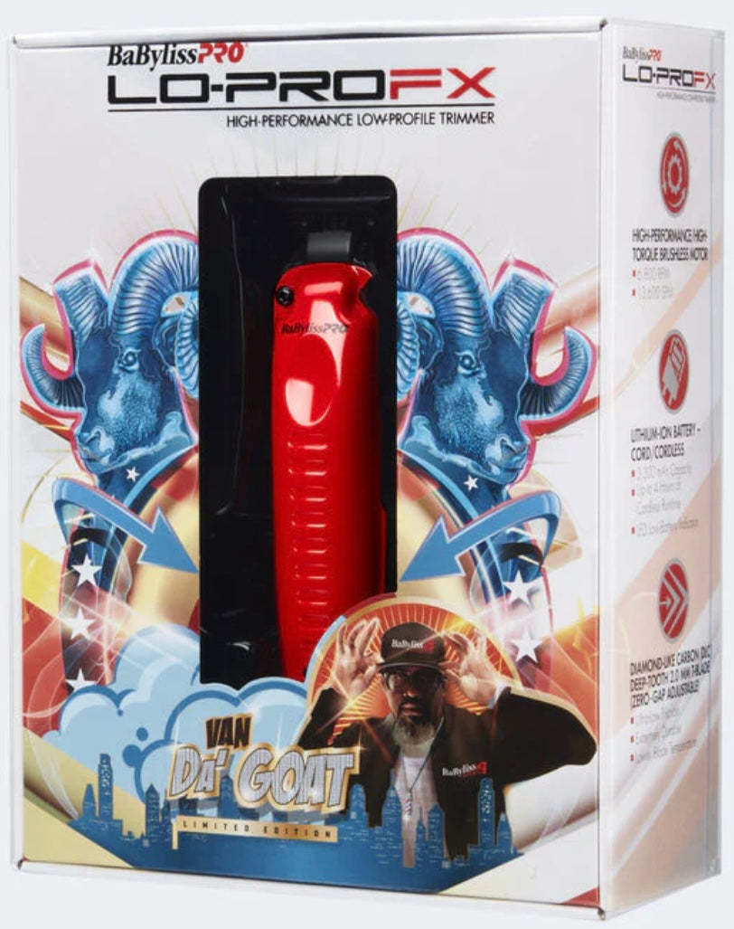 Babyliss Lo-PRO FX Cordless Trimmer - Limited Edition Influencer Collection - Van Da Goat