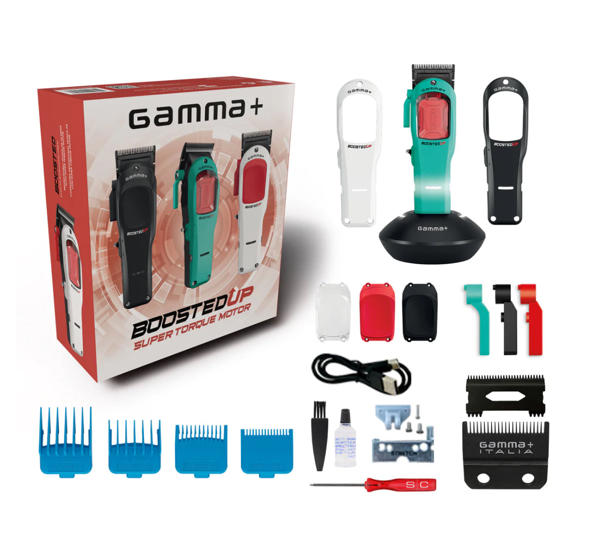 Gamma+ Boosted Up Cordless Clipper w/ Super Torque Motor