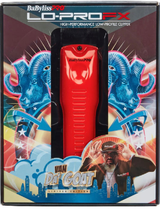 Babyliss Lo-PRO Cordless Clipper - Limited Edition Influencer Collection - Van Da Goat