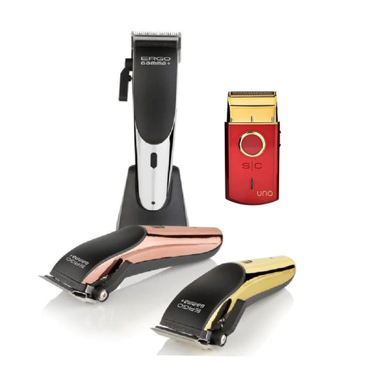 Gamma Ergo Clipper with Uno shaver