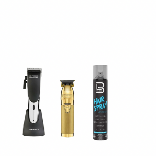 GAMMA ERGO CLIPPER, GOLD BABYLISS FX TRIMMER